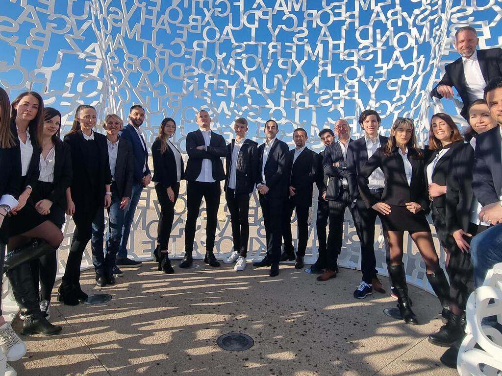 l'équipe de l'agence Albert 1er
