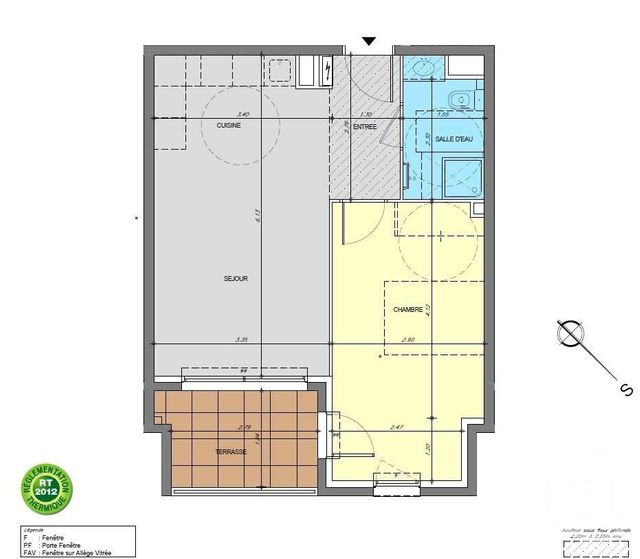 Afficher la photo en grand Appartement T2 à vendre - 2 pièces - 42.55 m2 - JUAN LES PINS - 06 - PROVENCE-ALPES-COTE-D-AZUR - Century 21 Albert 1Er
